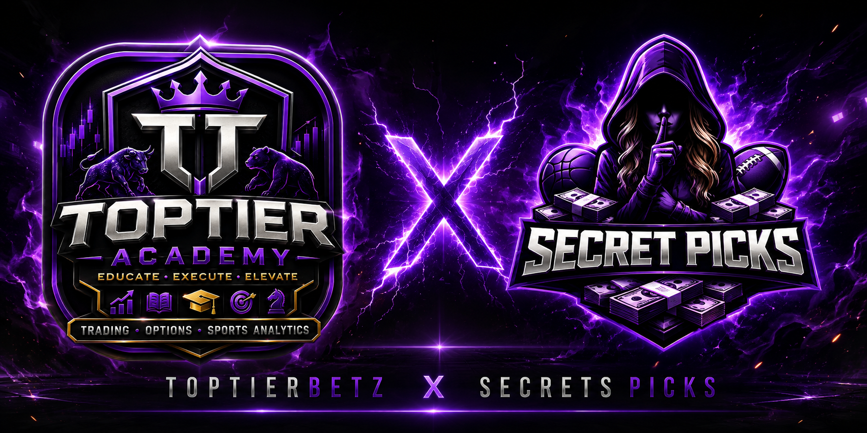 TopTierBetz x Secrets Picks collaboration banner